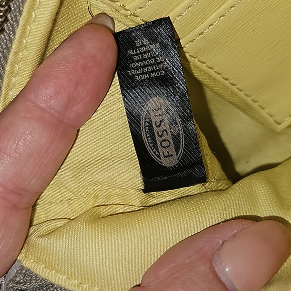 Fossil 2 Tone Mini Crossbody Bag - Picture 8 of 11